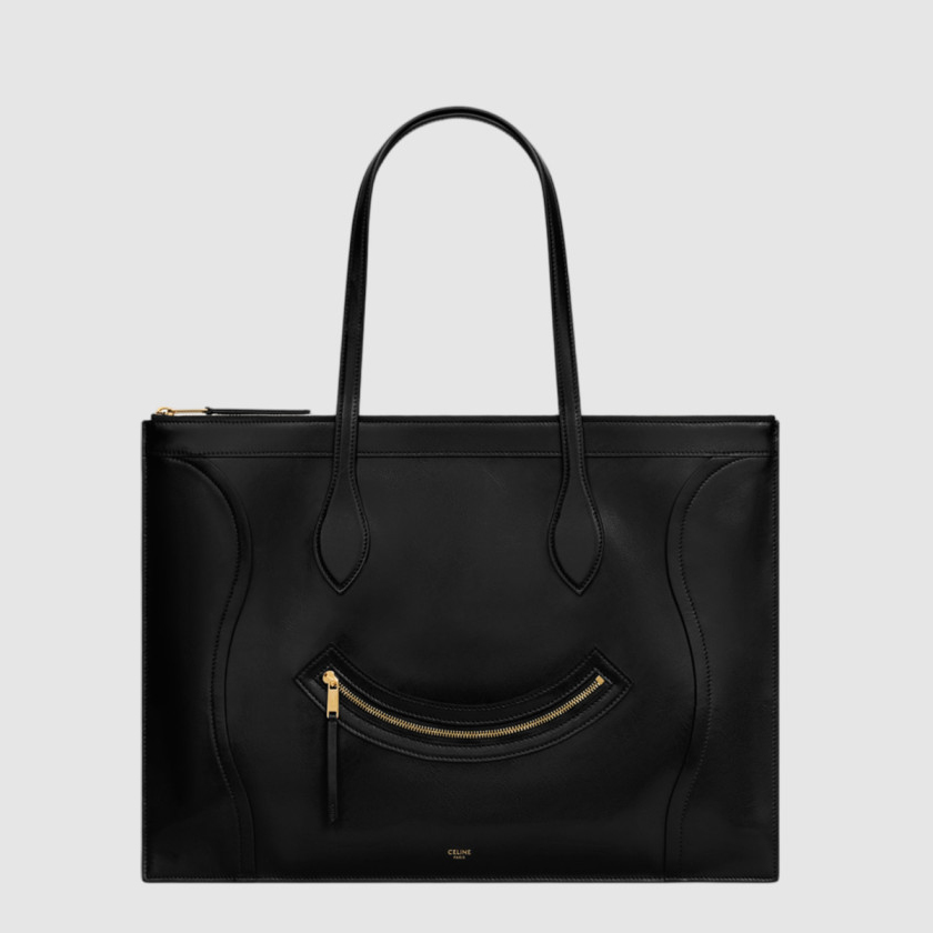 셀린* 플랫 카바스 뉴 러기지 글로시 카프스킨 123963