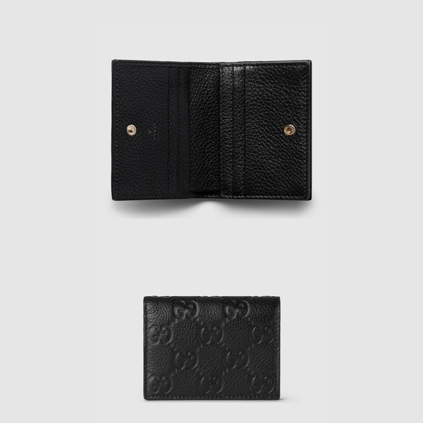 구찌 GG 엠블럼 미니 지갑 815901