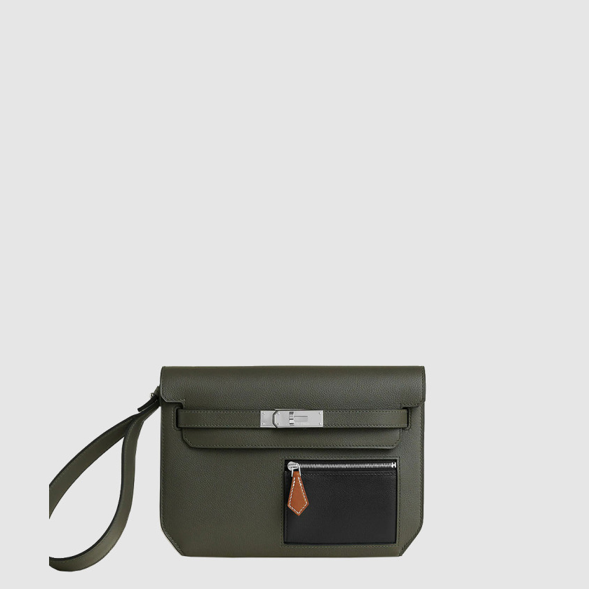 에르메스 켈리 데페슈 25 파우치 에버컬러