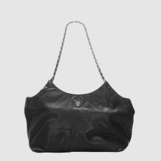 프라다 레더 체인 빅 숄더백 1BA638