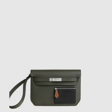 에르메스 켈리 데페슈 25 파우치 에버컬러