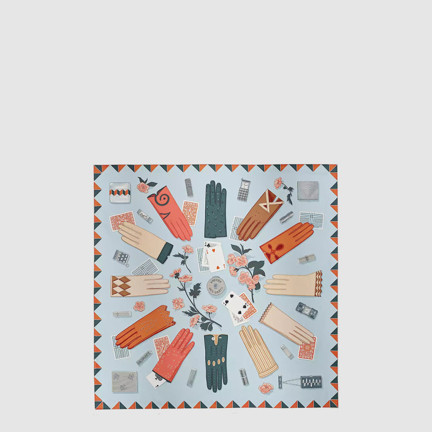 에르메스 L'Heure des Gants 스캐프90