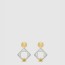 생로랑 레진과 메탈 소재의 기하학적인 이어링 792033