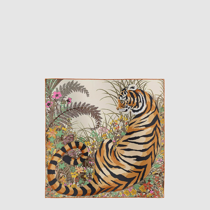 에르메스 Tyger Tyger 스카프 90