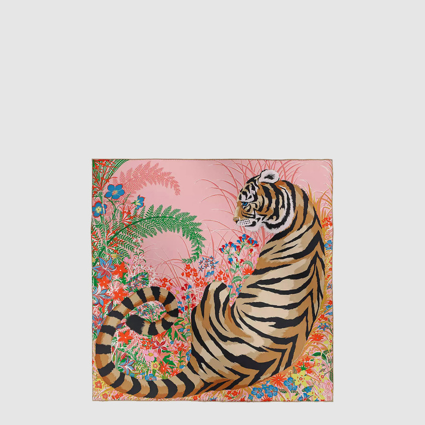 에르메스 Tyger Tyger 스카프 90
