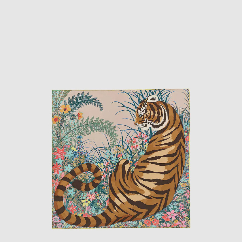 에르메스 Tyger Tyger 스카프 90