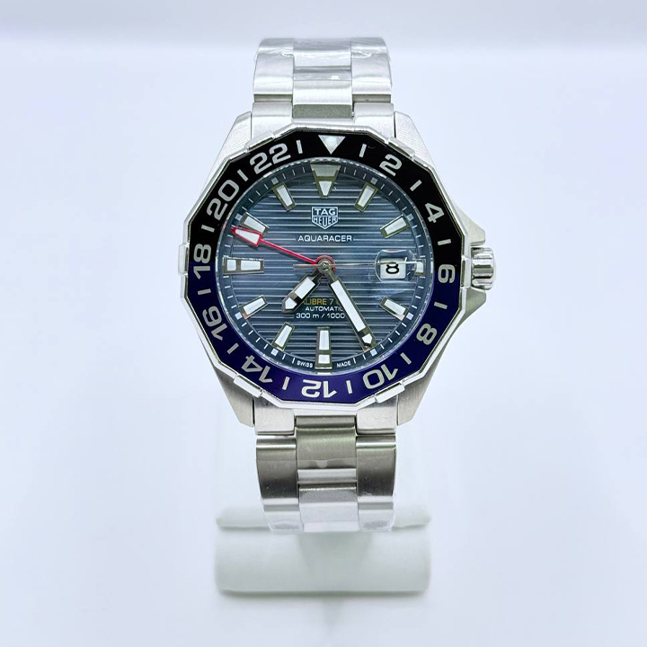태그호이어 아쿠아레이서 GMT 칼리버 시계 TA17