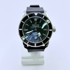 브라이틀리닝 슈퍼오션 블랙 헤리티지 B20 오토매틱 44 BS27