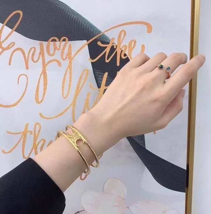 셀린* 트리오페 팔찌 반지 NE01