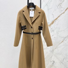 디올 가을/겨울 신상 양면 울 롱 코트