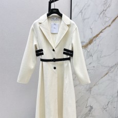 디올 가을/겨울 신상 양면 울 롱 코트