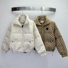 구찌 가을/겨울 신상품 구스다운 스탠드 칼라 재킷