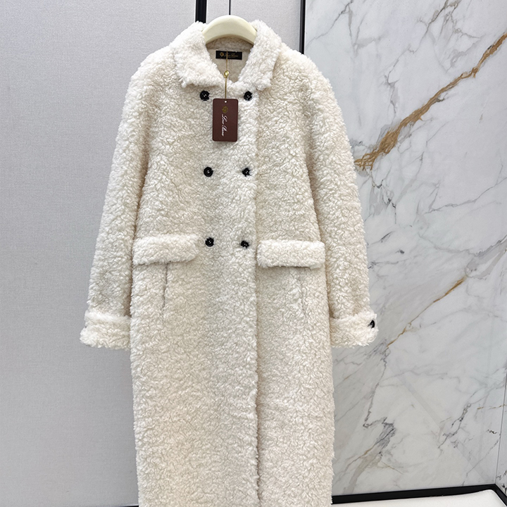 로로피아나 가을/겨울 신상 롱 양모 코트