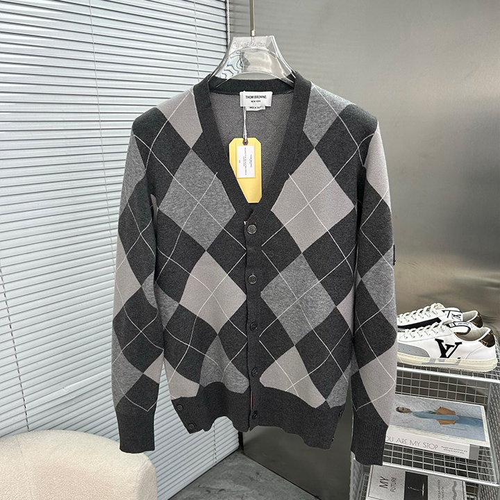 톰브라운 가을/겨울 신상품 고중량 카디건 스웨터