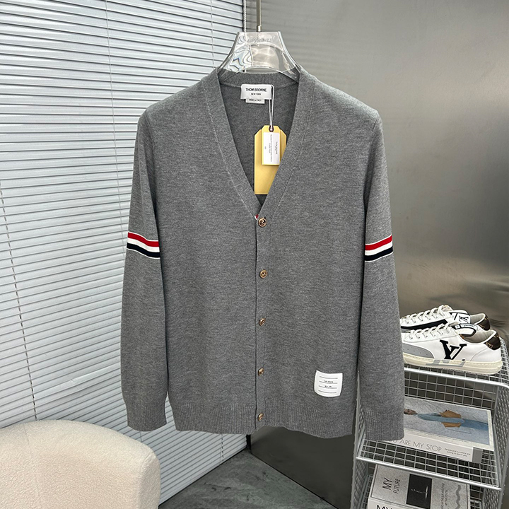 톰브라운 가을/겨울 신상품 고중량 카디건 스웨터