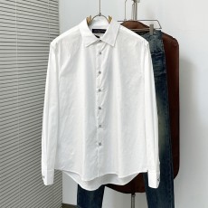 루이비통 25SS 라펠 싱글 브레스트 자카드 롱슬리브 셔츠