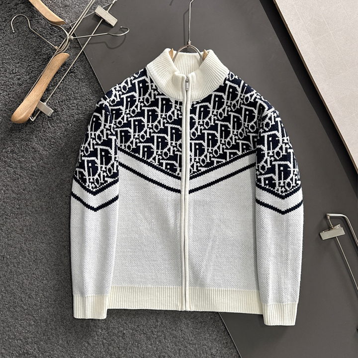 디올 2025Ss 가을/겨울 신상품 유니섹스 고중량 니트 가디건