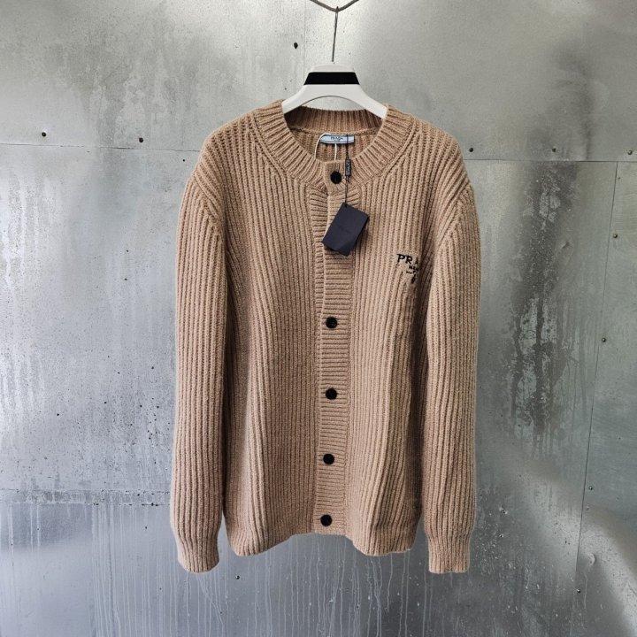 프라다 캐시고라 가디건
