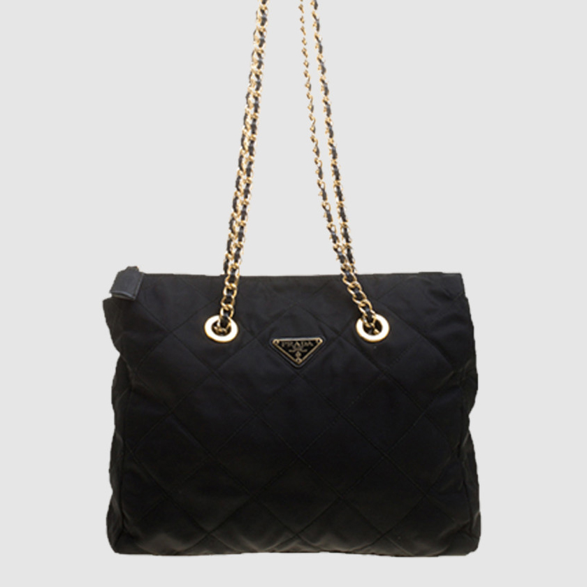 프라다 나일론 체인 숄더백 1BD621