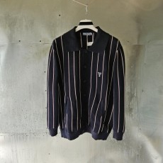 프라다 스트라이프 가디건