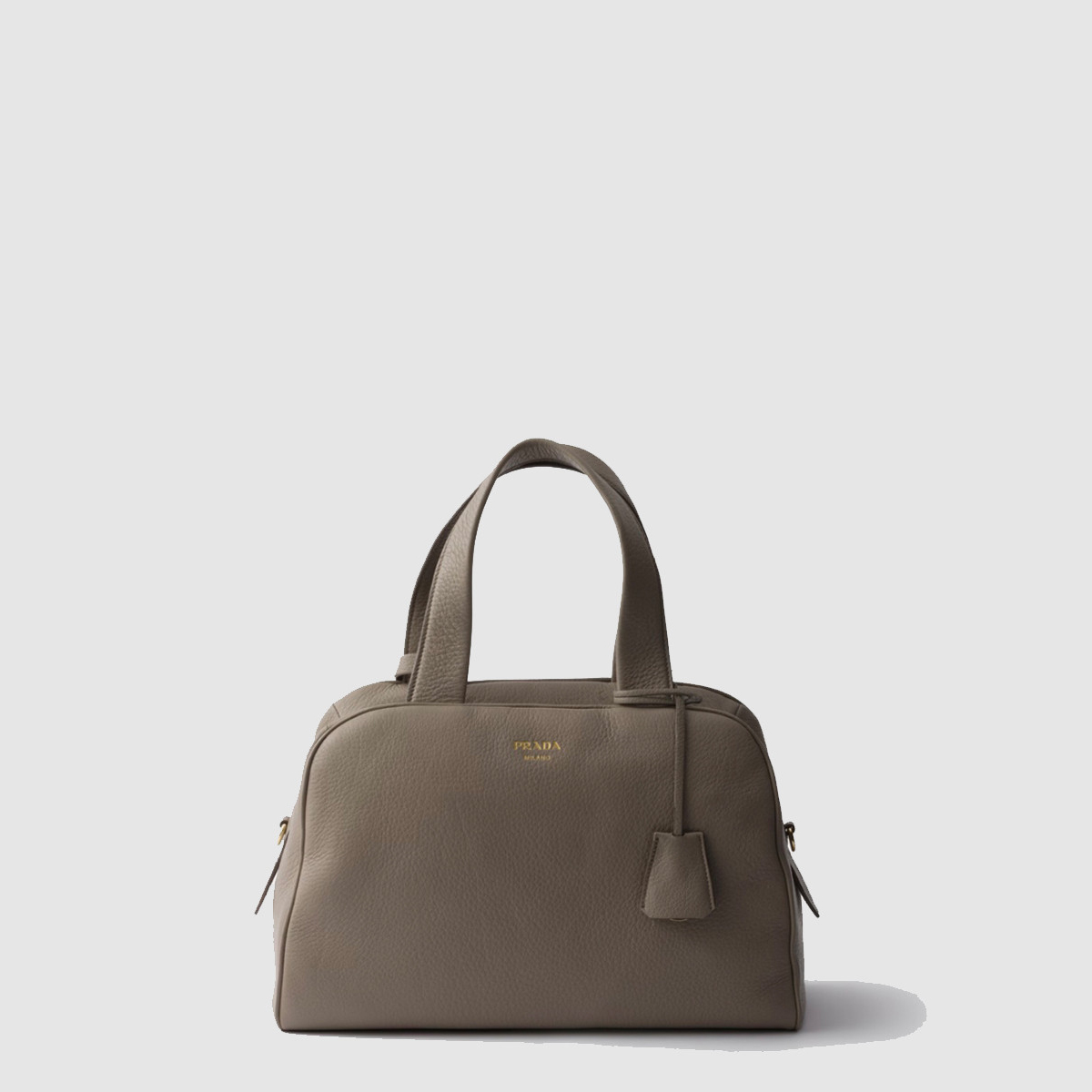 프라다 레더 탑 핸들 백 1BB148
