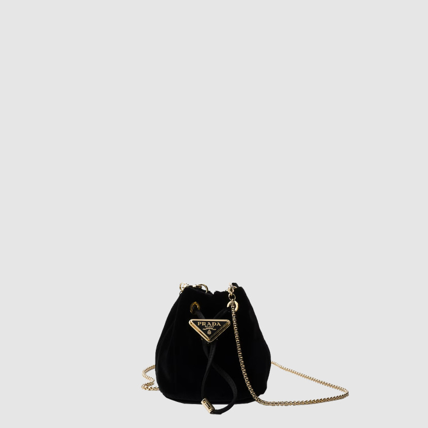 프라다 벨벳 미니 파우치 1NR016