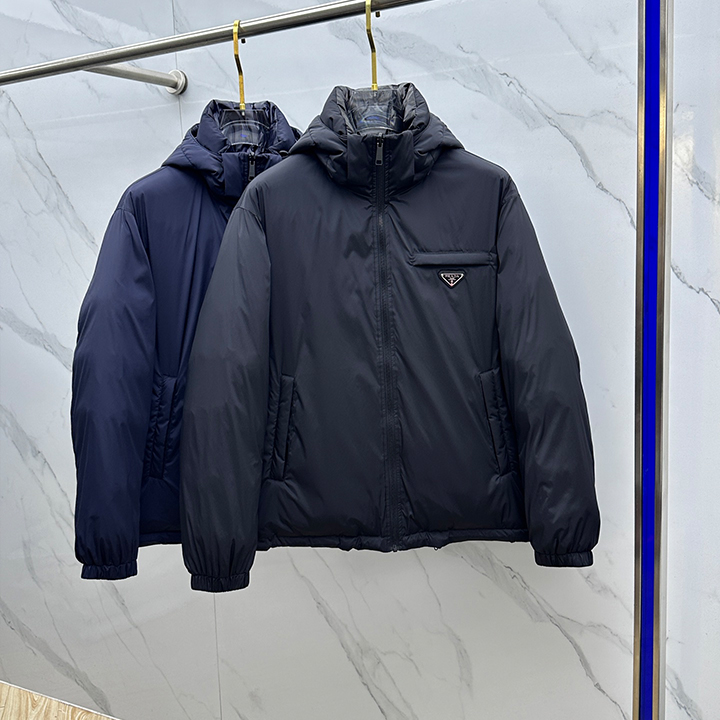 프라다 리버시블 2025 가을/겨울 신상품 패션 캐주얼 다운 재킷