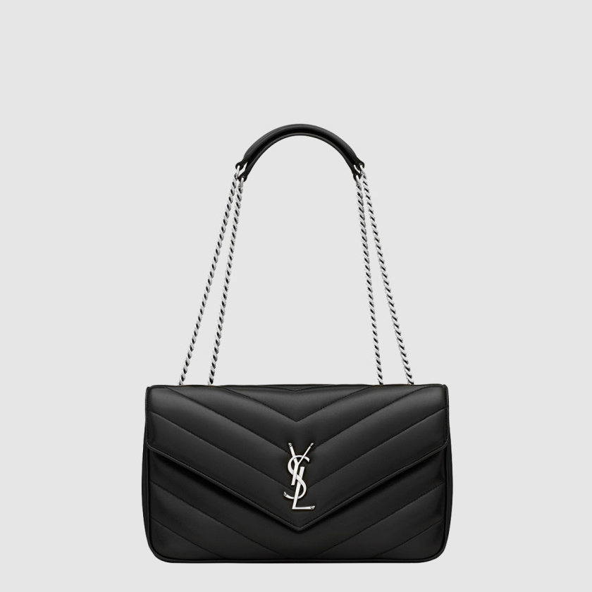 생로랑 matelassé 램스킨 소재의 loulou 미디엄백 801439