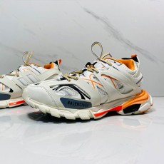 발렌시아가 트랙 스니커즈 화이트 오렌지 2019 GBA01