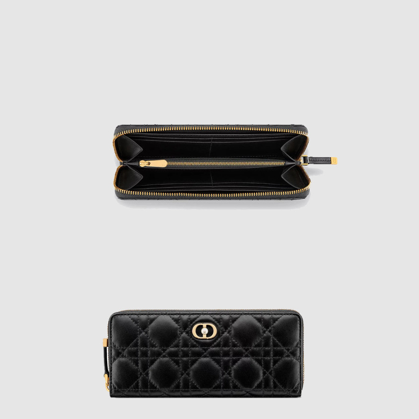 디올 Jolie Voyageur 슬림 지갑 S3114