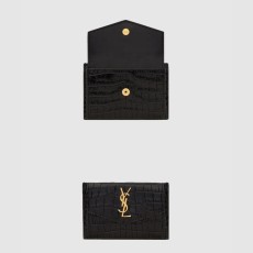 생로랑 UPTOWN 플랩 카드 케이스 582305