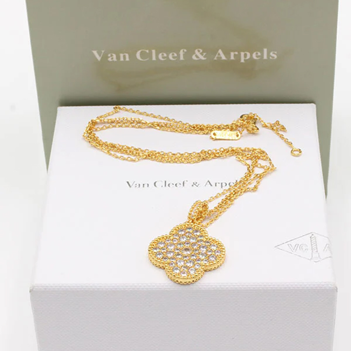 반클리프 빈티지 알함브라 펜던트 목걸이 VCF19