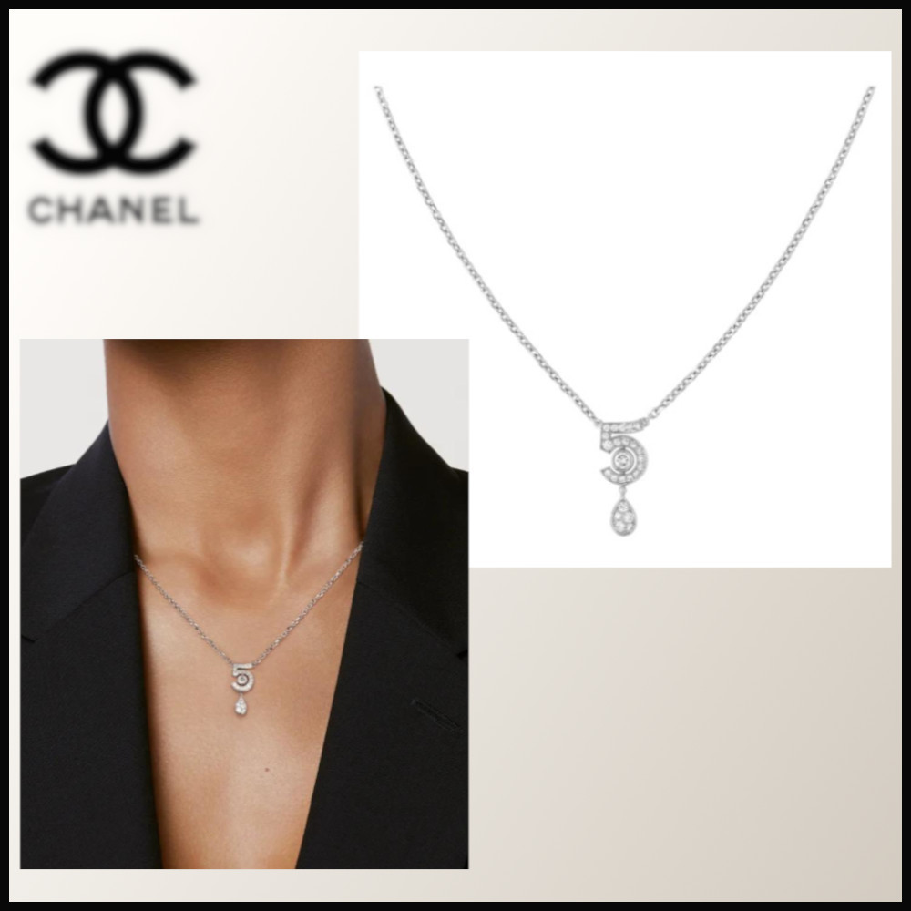 샤넬 이터널 N°5 화이트골드 ABQ14