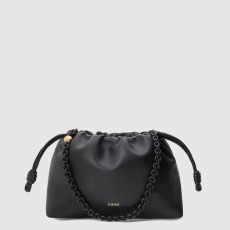 로에베 미디엄 플라멩코 펄스 멜로우 나파 램스킨