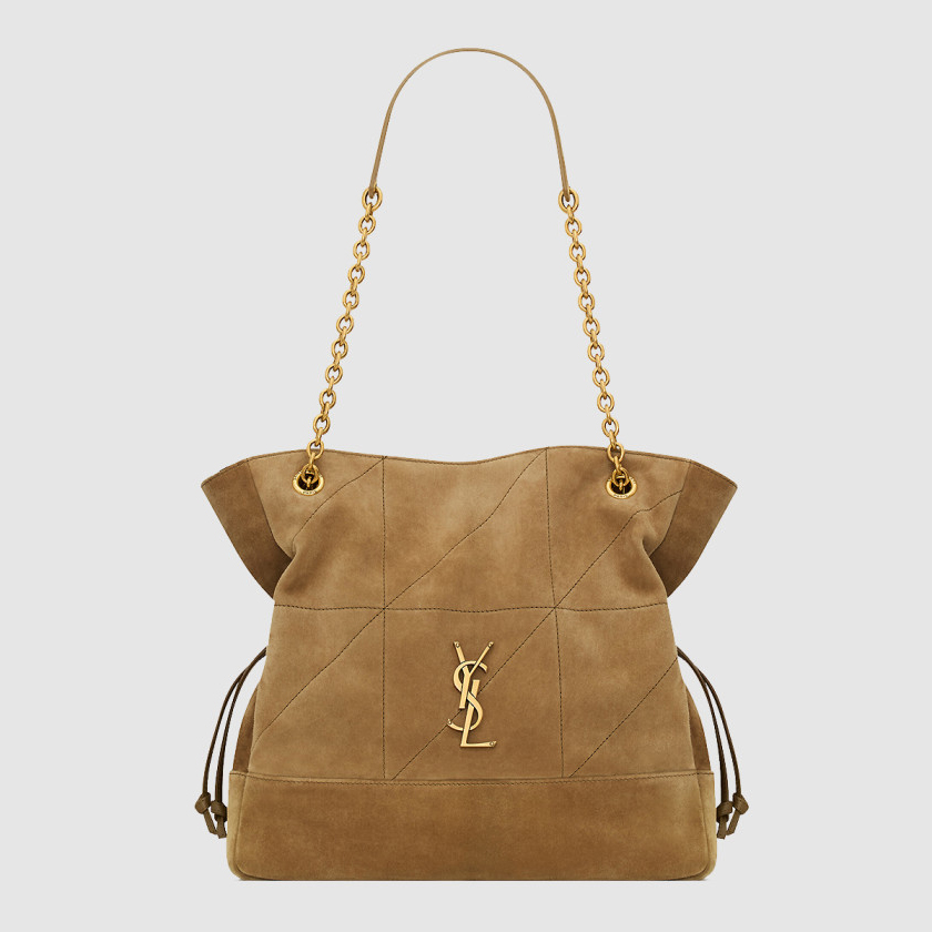 생로랑 스웨이드 소재 jamie 스몰 쇼퍼 833948