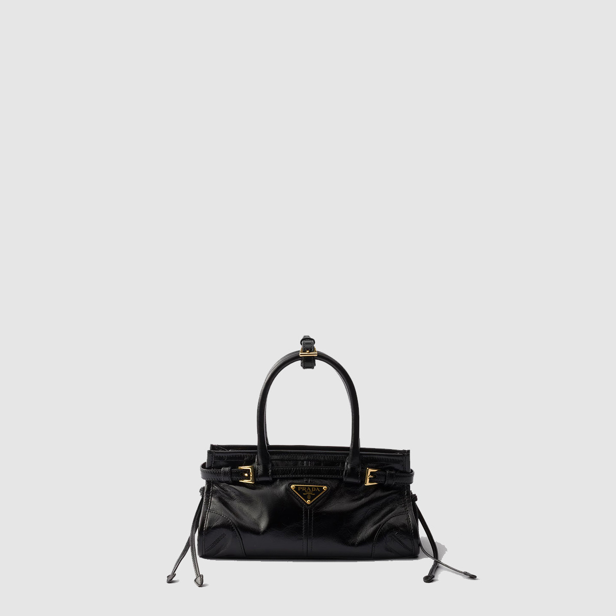 프라다 보니 미니 가죽 핸드백 1BA486