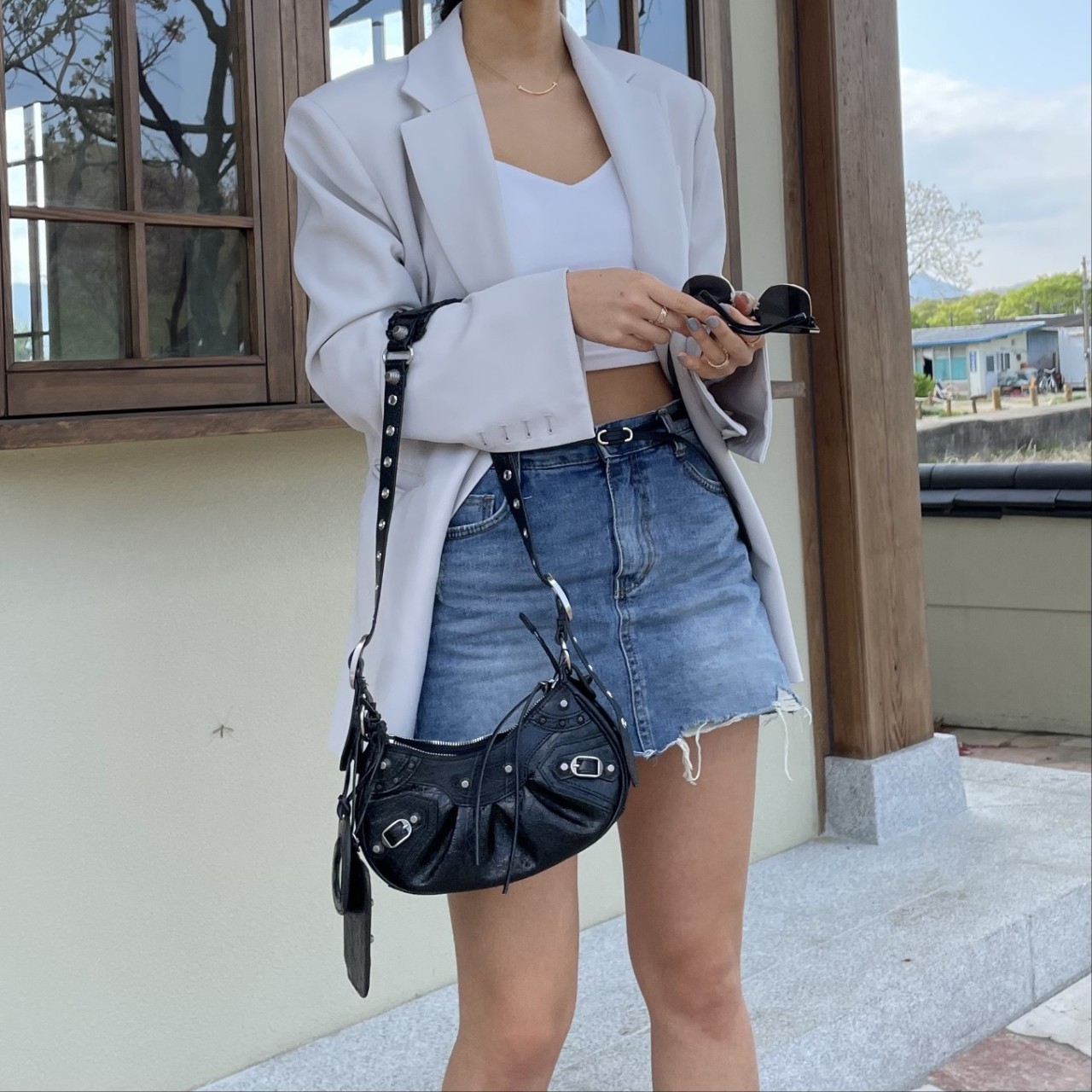 발렌시아가 르카골 XS 숄더백