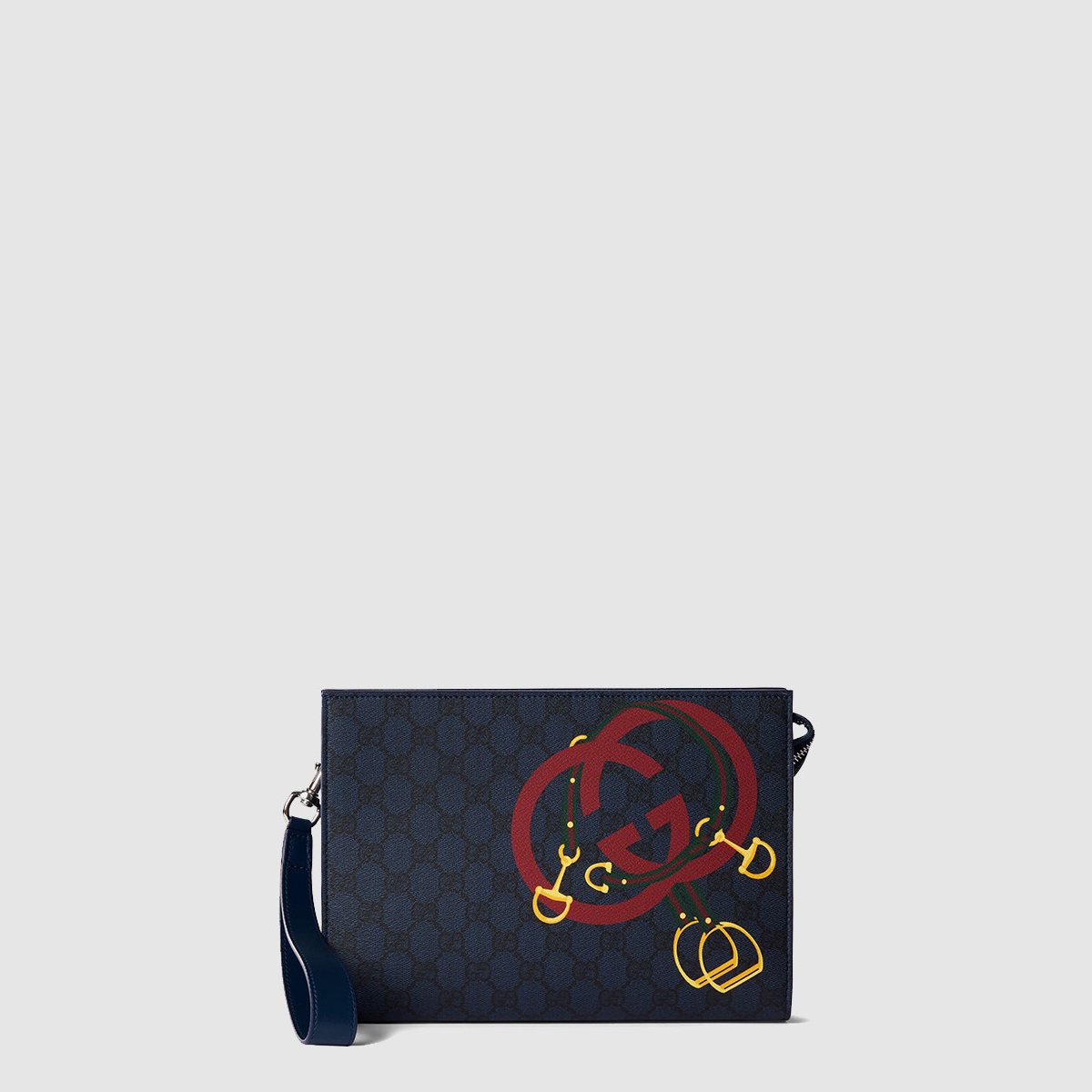 구찌 프린트 GG 미디엄 파우치 855681