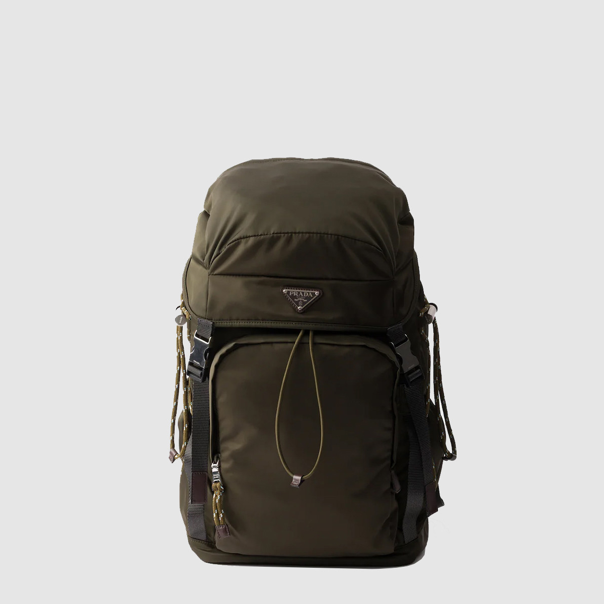 프라다 스피드록 리나일론 및 가죽 백팩 2VZ123